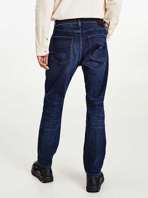 Denim Tommy Hilfiger Ryan Straight Faded Men's Jeans | TH519HQL