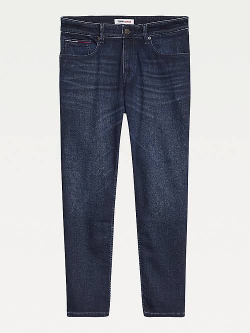 Denim Tommy Hilfiger Ryan Straight Faded Men's Jeans | TH519HQL