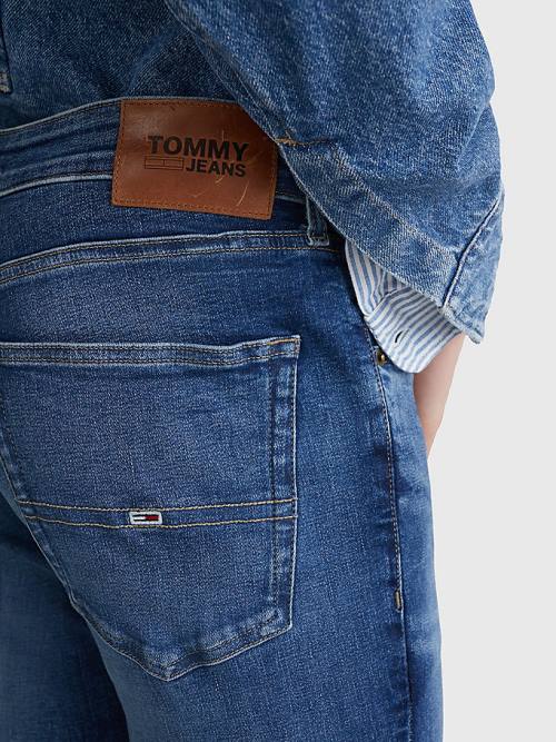 Denim Tommy Hilfiger Scanton Faded Slim Fit Men's Jeans | TH250LPG