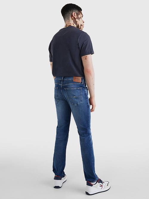 Denim Tommy Hilfiger Scanton Faded Slim Fit Men's Jeans | TH250LPG