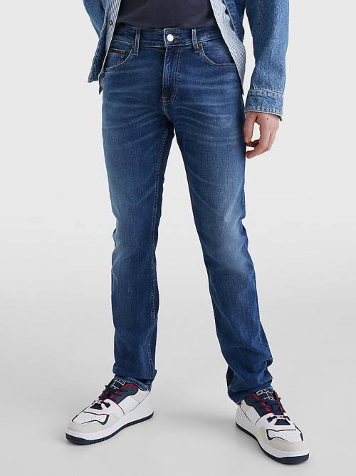 Denim Tommy Hilfiger Scanton Faded Slim Fit Men\'s Jeans | TH250LPG