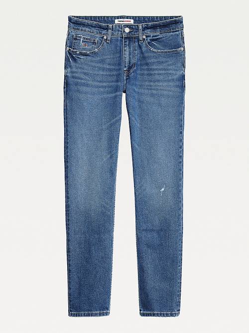 Denim Tommy Hilfiger Scanton Slim Distressed Men's Jeans | TH149VHN