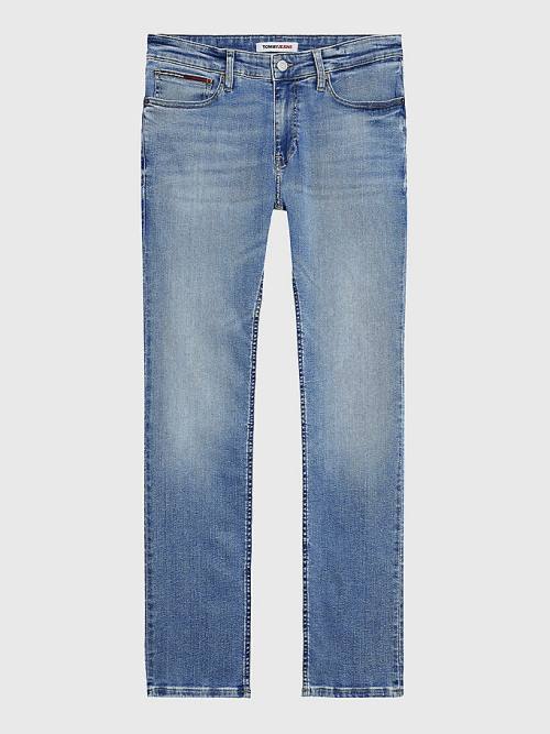 Denim Tommy Hilfiger Scanton Slim Faded Men's Jeans | TH190PCZ