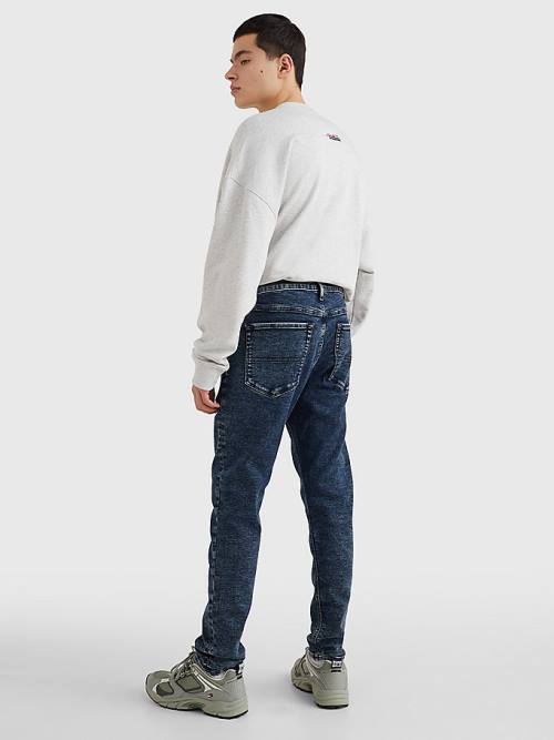 Denim Tommy Hilfiger Scanton Slim Faded Men's Jeans | TH729RIY