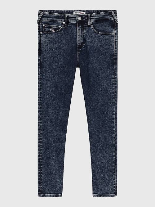 Denim Tommy Hilfiger Scanton Slim Faded Men's Jeans | TH729RIY