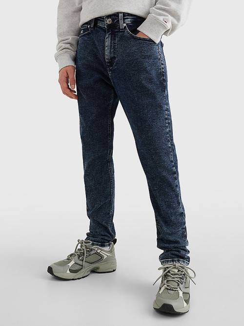 Denim Tommy Hilfiger Scanton Slim Faded Men\'s Jeans | TH729RIY