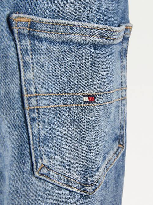 Denim Tommy Hilfiger Scanton Slim Faded Hemp Boys' Jeans | TH748MPF