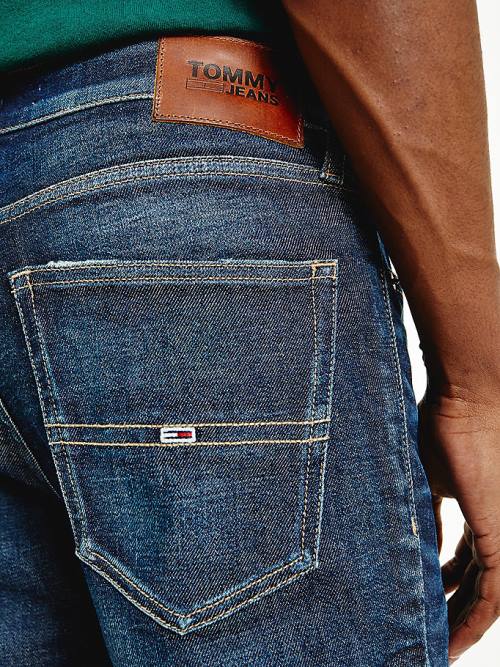 Denim Tommy Hilfiger Scanton Slim Faded Men's Jeans | TH859WYQ