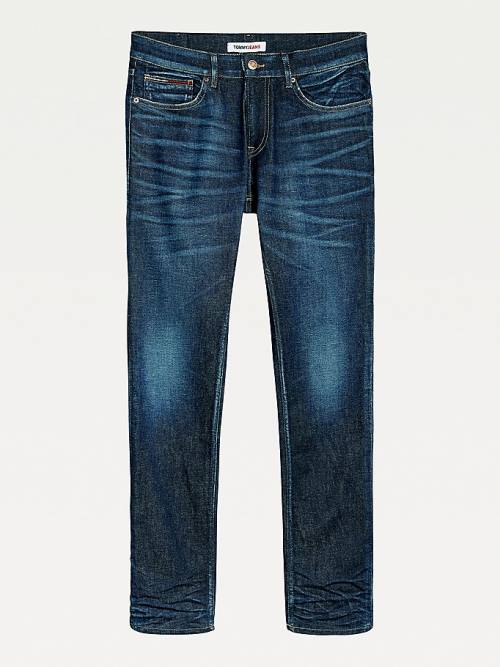 Denim Tommy Hilfiger Scanton Slim Faded Men's Jeans | TH859WYQ