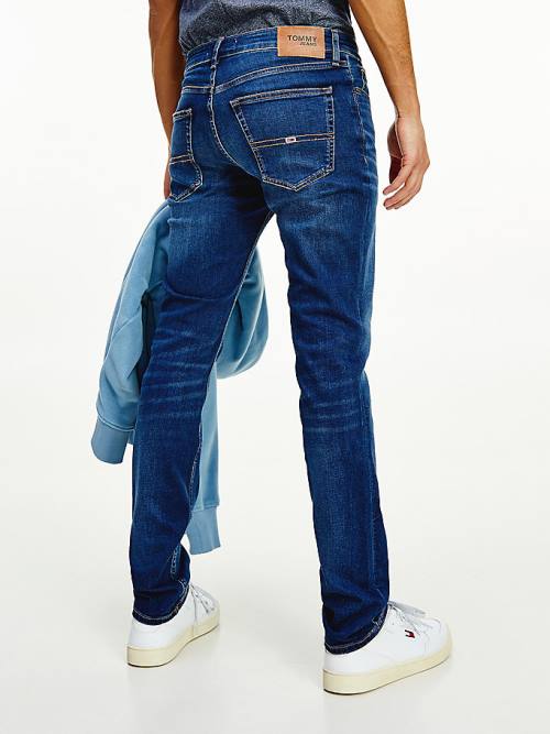 Denim Tommy Hilfiger Scanton Slim Fit Faded Men's Jeans | TH537DRK