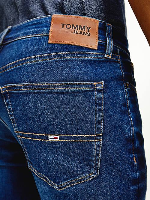 Denim Tommy Hilfiger Scanton Slim Fit Faded Men's Jeans | TH537DRK