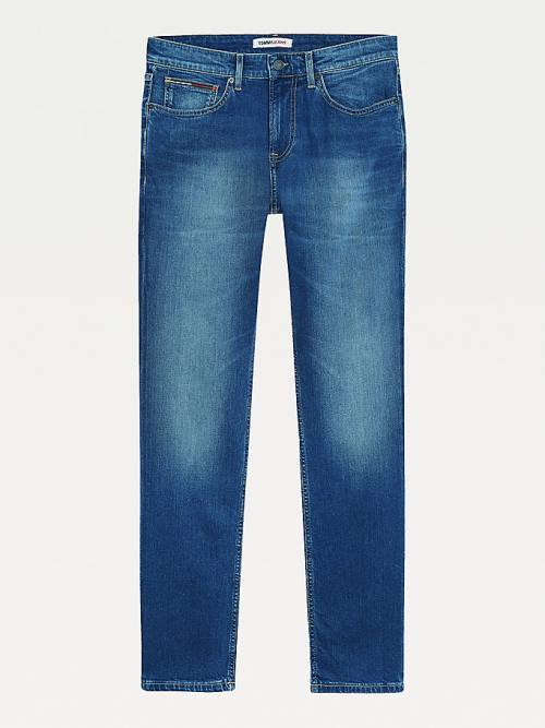 Denim Tommy Hilfiger Scanton Slim Fit Faded Men's Jeans | TH648GYS