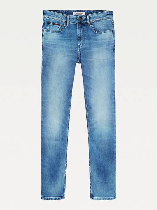 Denim Tommy Hilfiger Scanton Slim Fit Light Faded Men's Jeans | TH874JLV