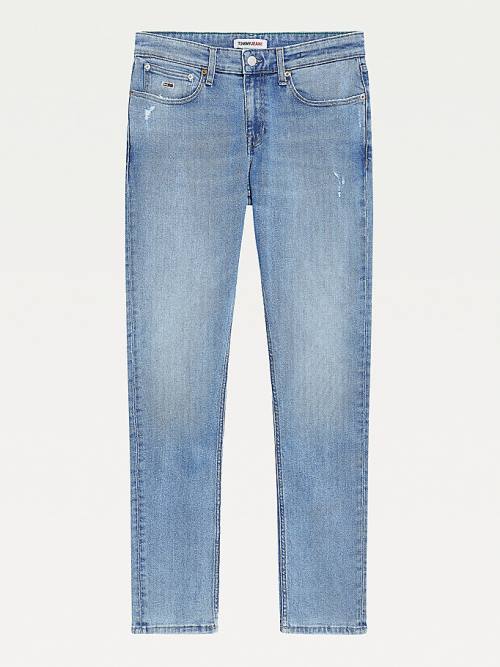 Denim Tommy Hilfiger Scanton Slim Recycled Men's Jeans | TH641GXD