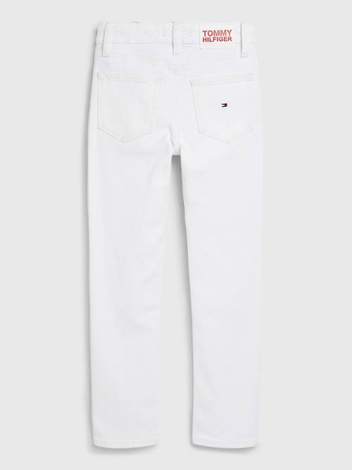 Denim Tommy Hilfiger Scanton Slim White Boys' Jeans | TH294FED