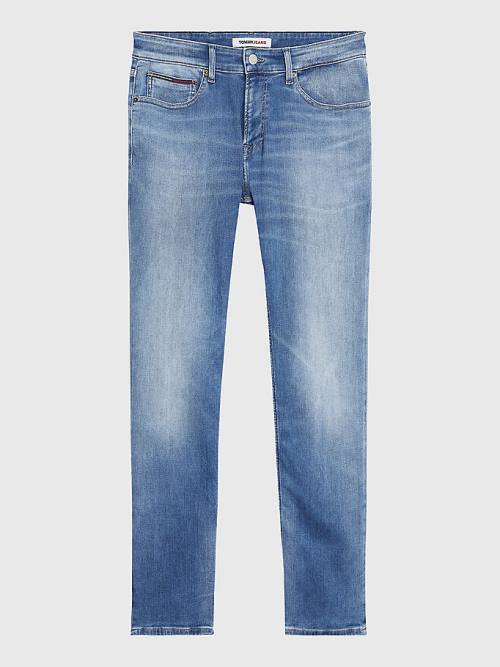 Denim Tommy Hilfiger Scanton Stretch Slim Fit Men's Jeans | TH897PLF