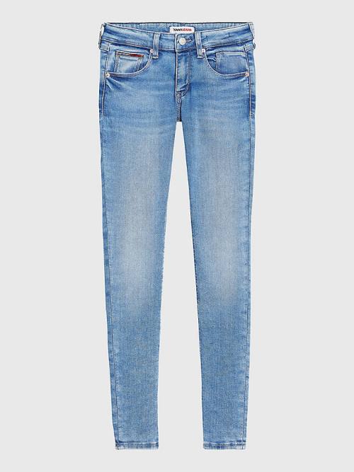 Denim Tommy Hilfiger Scarlett Low Rise Skinny Women's Jeans | TH152GHP