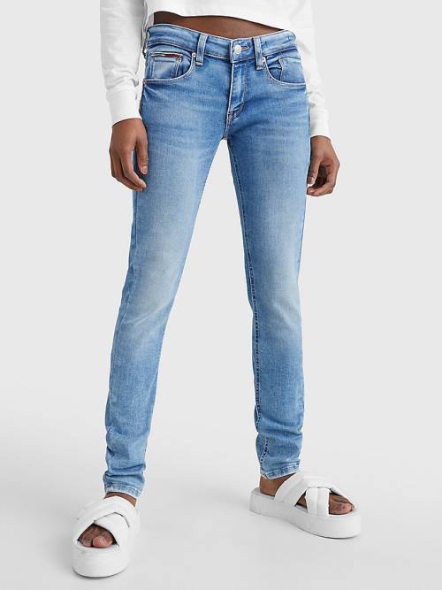 Denim Tommy Hilfiger Scarlett Low Rise Skinny Women\'s Jeans | TH152GHP