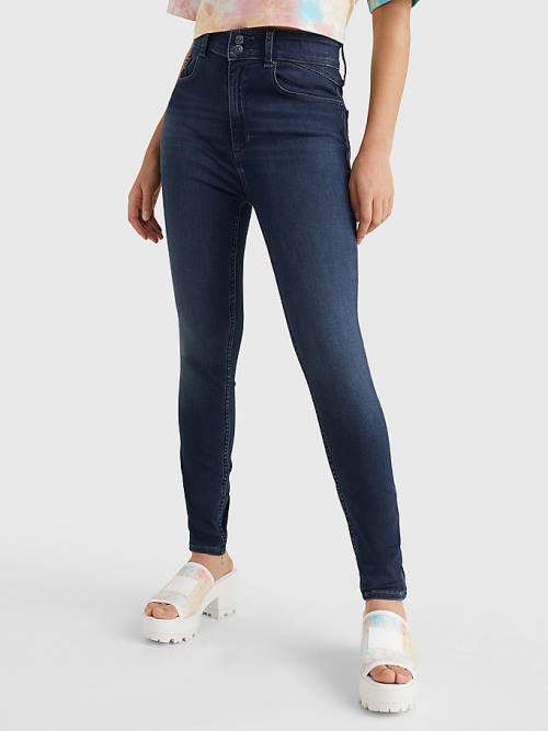 Denim Tommy Hilfiger Shape High Rise Skinny Women\'s Jeans | TH920SGQ