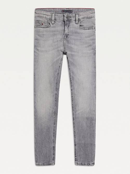 Denim Tommy Hilfiger Simon Skinny Faded Boys\' Jeans | TH546PSH