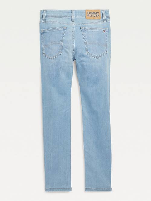 Denim Tommy Hilfiger Simon Skinny Faded Boys' Jeans | TH723VHJ