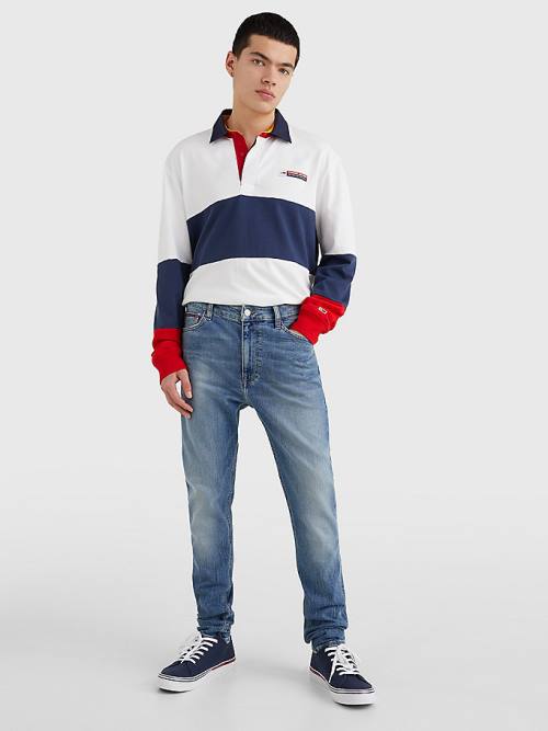 Denim Tommy Hilfiger Simon Skinny Faded Men's Jeans | TH980TYK