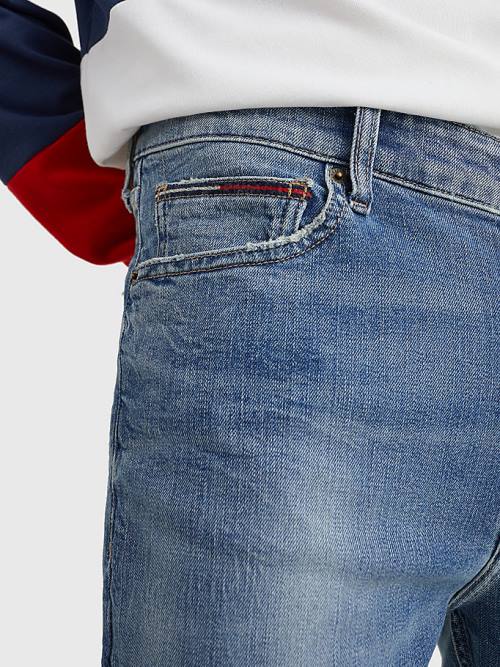 Denim Tommy Hilfiger Simon Skinny Faded Men's Jeans | TH980TYK