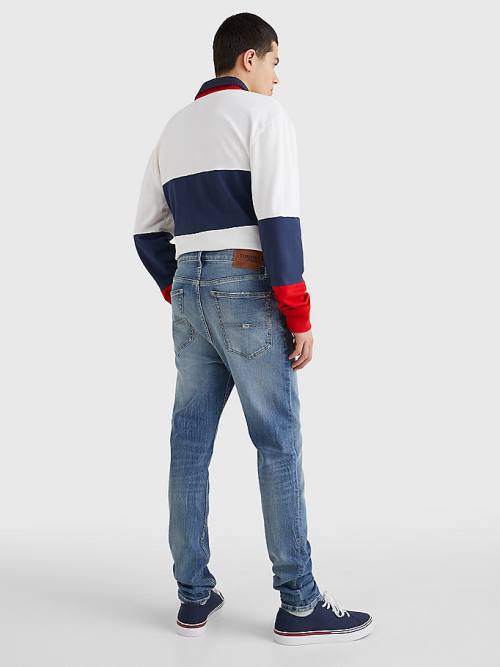 Denim Tommy Hilfiger Simon Skinny Faded Men's Jeans | TH980TYK