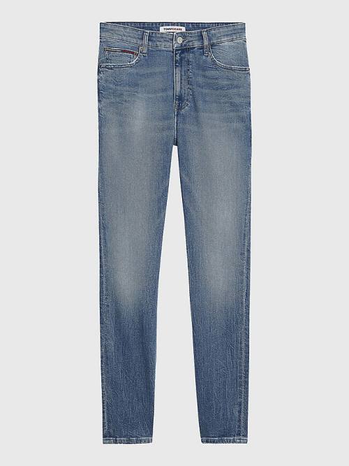 Denim Tommy Hilfiger Simon Skinny Faded Men's Jeans | TH980TYK