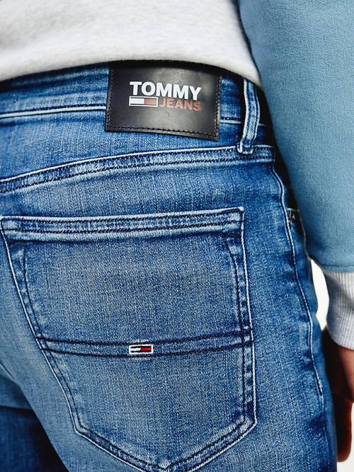 Denim Tommy Hilfiger Simon Skinny Fit Faded Men's Jeans | TH613LAG