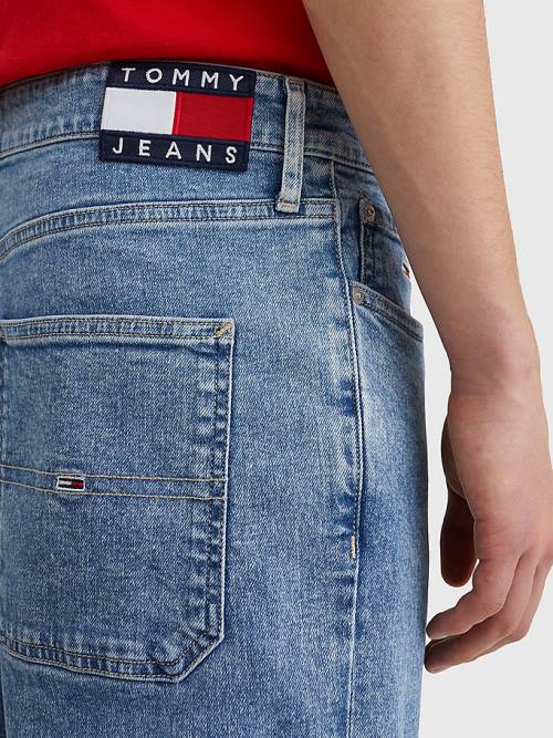 Denim Tommy Hilfiger Skater Relaxed Faded Men's Jeans | TH634ZNY