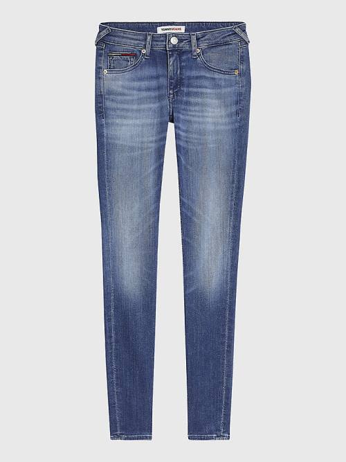 Denim Tommy Hilfiger Sophie Low Rise Skinny Faded Women\'s Jeans | TH495ZDW