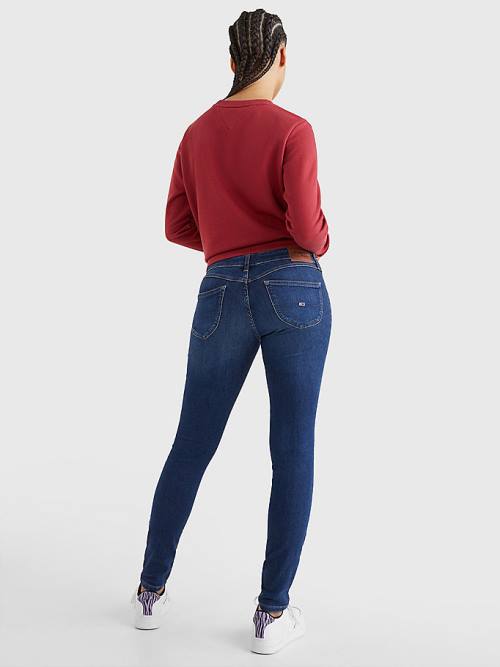 Denim Tommy Hilfiger Sophie Low Rise Skinny Women's Jeans | TH519DBH