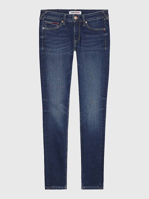 Denim Tommy Hilfiger Sophie Low Rise Skinny Women's Jeans | TH519DBH