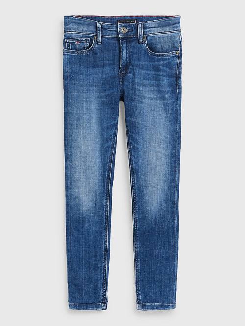 Denim Tommy Hilfiger Spencer Slim Tapered Faded Boys\' Jeans | TH871NZH