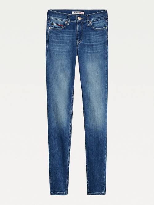 Denim Tommy Hilfiger Sylvia High Rise Skinny Faded Women's Jeans | TH097NSA