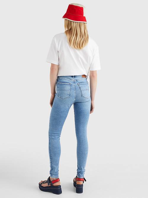 Denim Tommy Hilfiger Sylvia High Rise Super Skinny Women's Jeans | TH139RZW