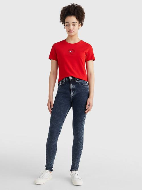 Denim Tommy Hilfiger Sylvia High Rise Super Skinny Women's Jeans | TH197CMW