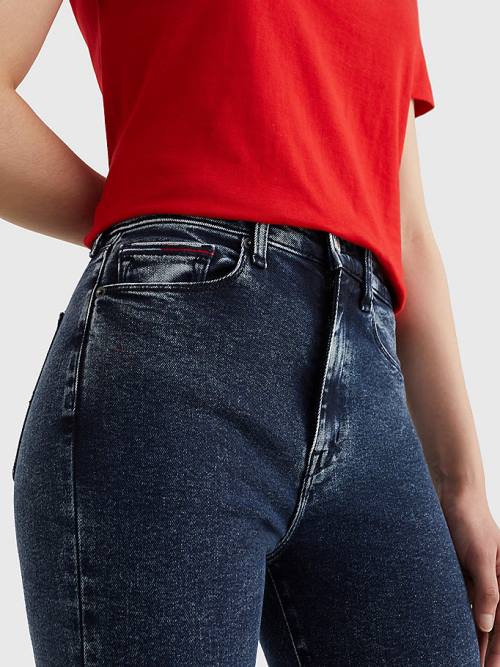 Denim Tommy Hilfiger Sylvia High Rise Super Skinny Women's Jeans | TH197CMW