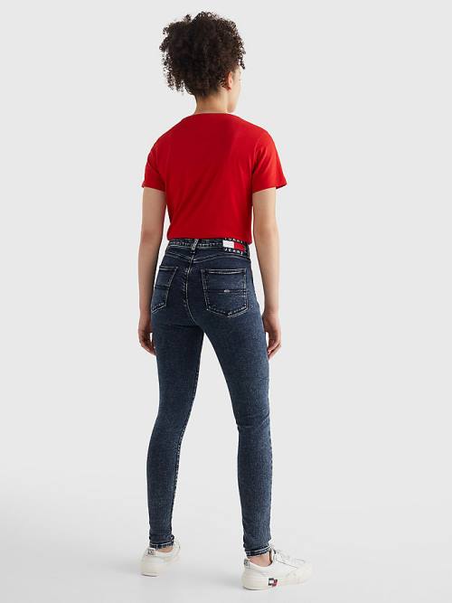 Denim Tommy Hilfiger Sylvia High Rise Super Skinny Women's Jeans | TH197CMW