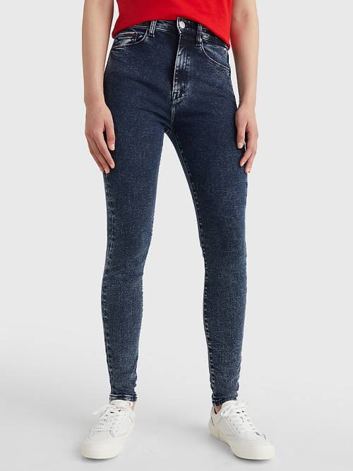 Denim Tommy Hilfiger Sylvia High Rise Super Skinny Women\'s Jeans | TH197CMW