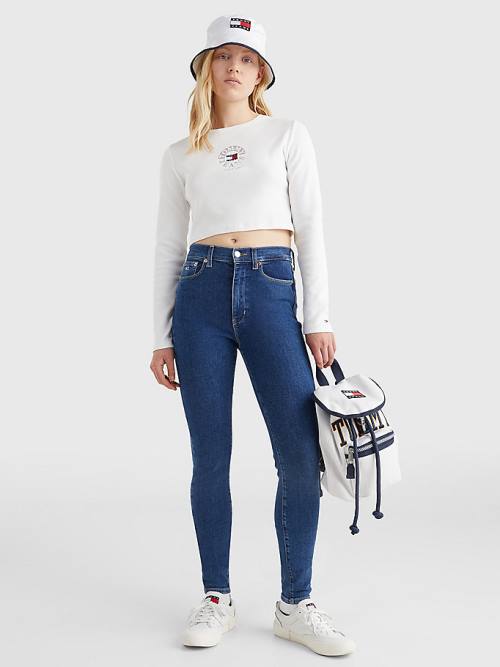 Denim Tommy Hilfiger Sylvia High Rise Super Skinny Women's Jeans | TH256FST