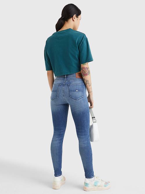 Denim Tommy Hilfiger Sylvia High Rise Super Skinny Women's Jeans | TH368RSW