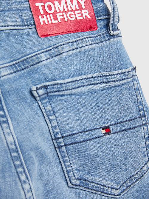 Denim Tommy Hilfiger Sylvia Skinny Faded Girls' Jeans | TH017BJI