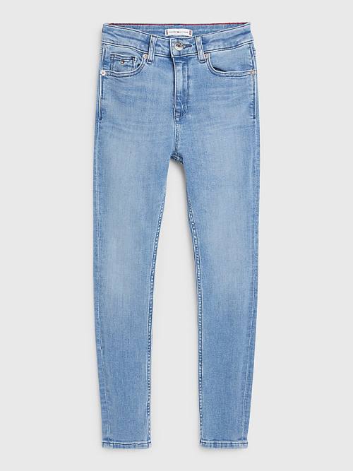 Denim Tommy Hilfiger Sylvia Skinny Faded Girls\' Jeans | TH017BJI