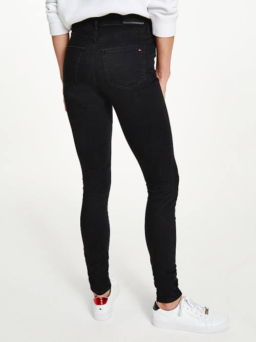 Denim Tommy Hilfiger TH Flex Harlem High Rise Super Skinny Women's Jeans | TH968XIB