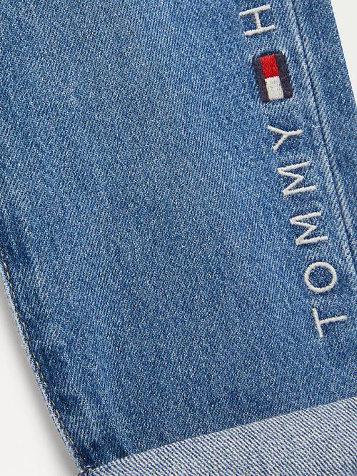 Denim Tommy Hilfiger TH Modern Straight Logo Boys' Jeans | TH432EZA