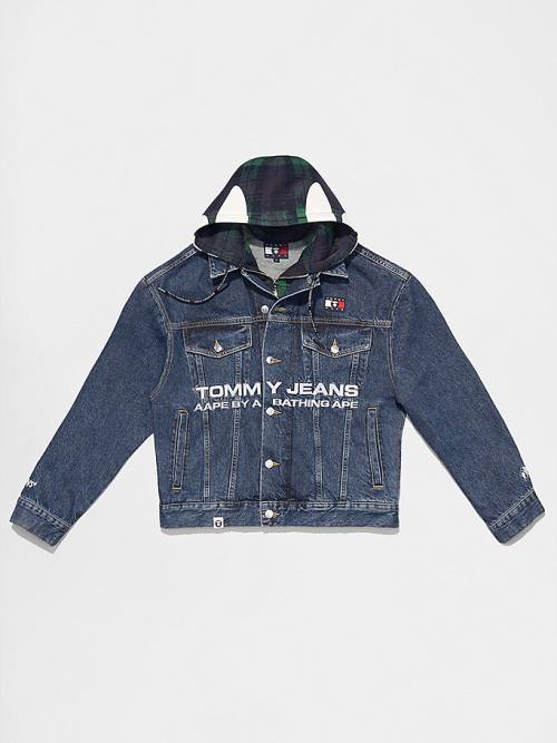 Denim Tommy Hilfiger Tommy X AAPE Denim Men\'s Jackets | TH208UNA