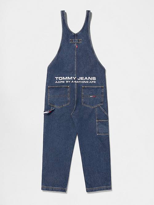 Denim Tommy Hilfiger Tommy X AAPE Denim Dungarees Men's Jeans | TH637HWC