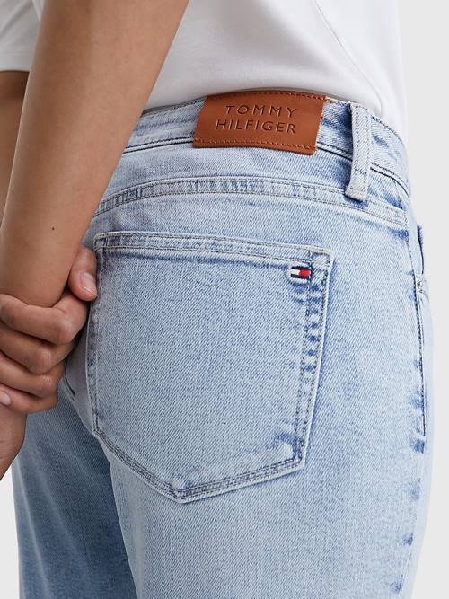 Denim Tommy Hilfiger Venice Mid Rise Slim Women's Jeans | TH178JTV